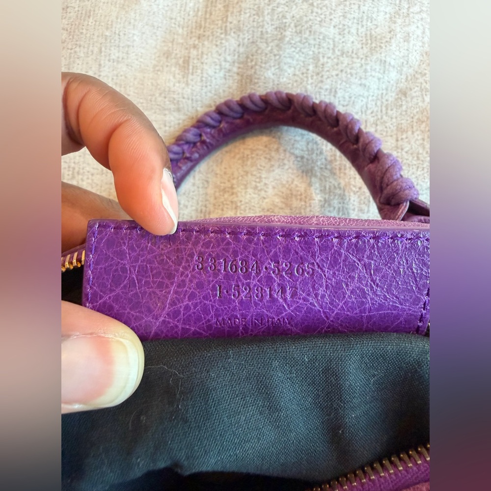 Balenciaga Mini Twiggy Bag - Ultraviolet - Picture 14 of 16